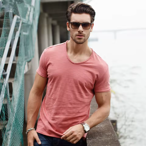 Jens™ | T-shirt i Bomull (1+1 GRATIS)